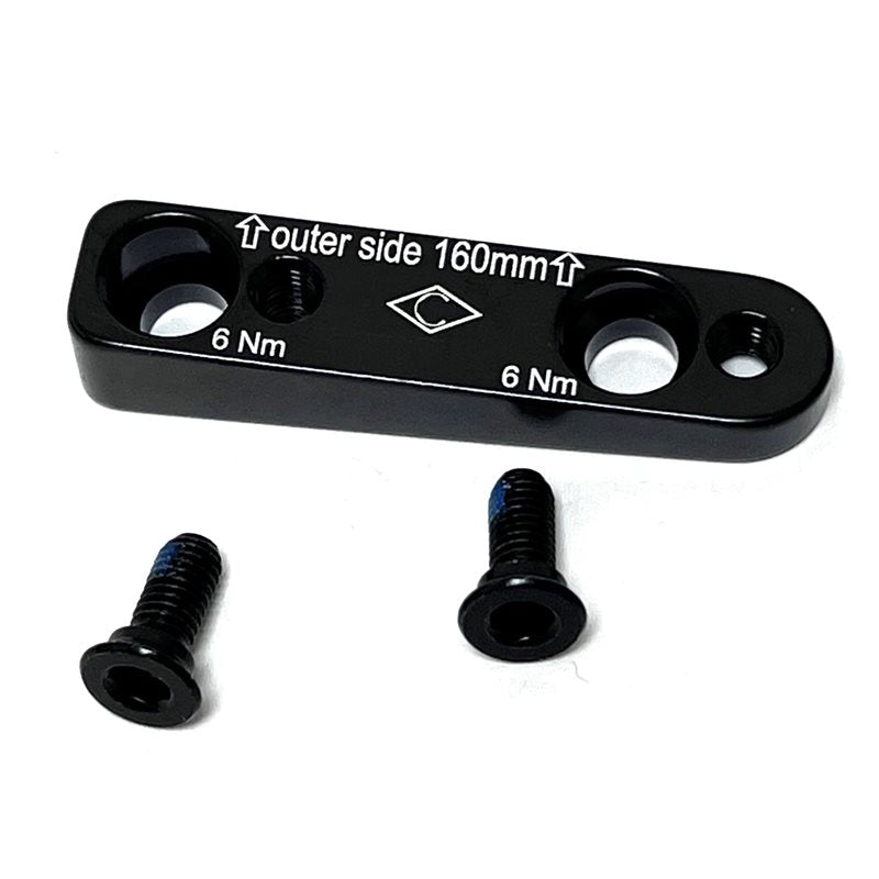 Campagnolo Rear Flat Mount Adapter And Bolts - AC21-DBADR