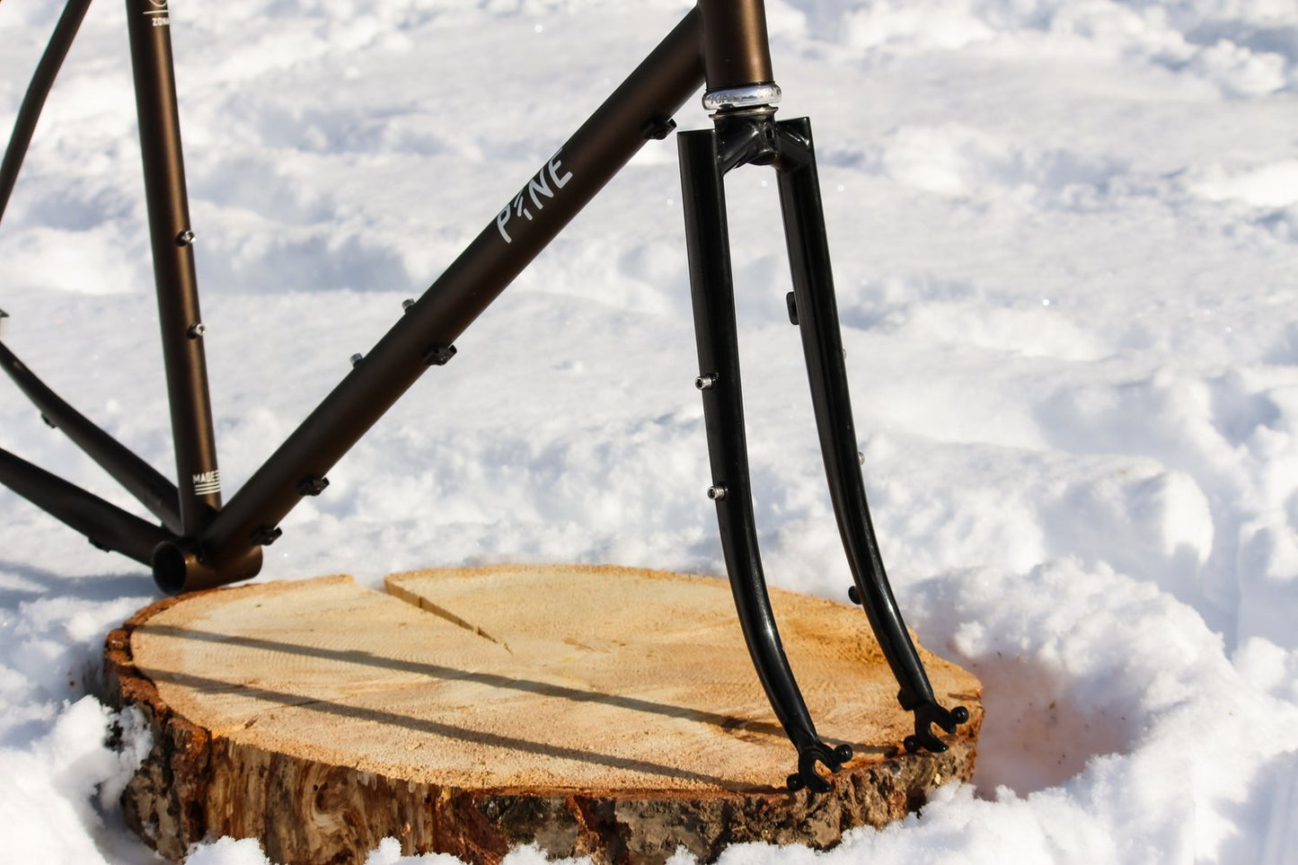 Pine Cycles RASA Frame and Steel Disc/Rim Fork