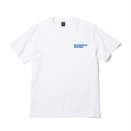 Block Head Turtle. White/Blue