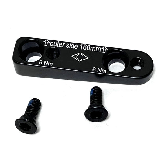 Campagnolo Rear Flat Mount Adapter And Bolts - AC21-DBADR