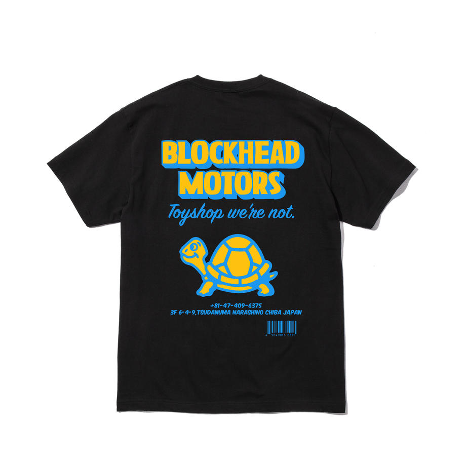 Block Head Turtle Black/Yellow/Blue