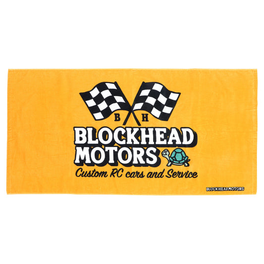 Block Head pit towel.
